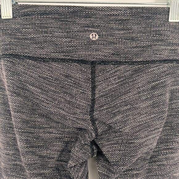 Lululemon Wunder Under Align Heathered Grey Leggings Size 4 - Picture 3 of 7